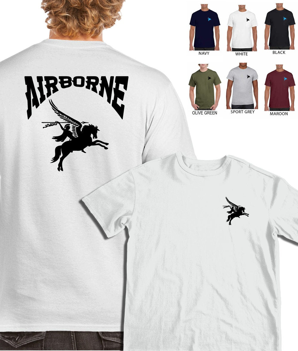 Airborne Forces PEGASUS T-Shirt ALL ARMS 16 Air Assault Brigade parachute