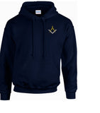 Embroidered uk freemason masonic square compass widows son logo motif T-SHIRT HOODIE SWEATSHIRT