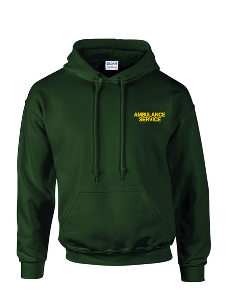 ambulance service nhs embroidered logo design (choose your garment sweatshirt / hoodie / tshirt)