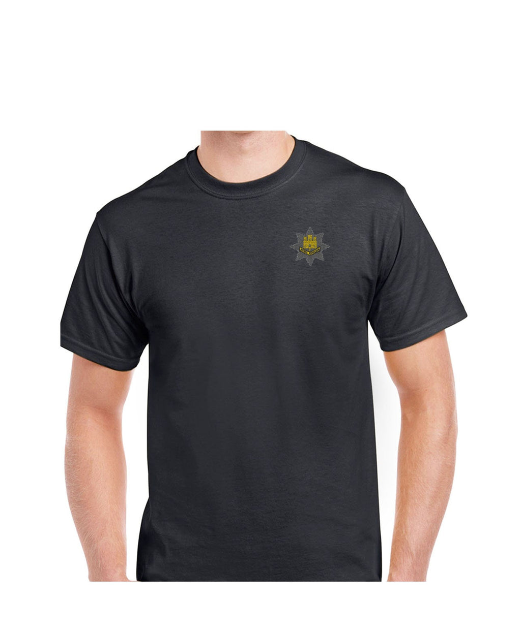 Royal Anglian Regiment Embroidered Cap Badge chest logo design T-SHIRT HOODIE SWEATSHIRT