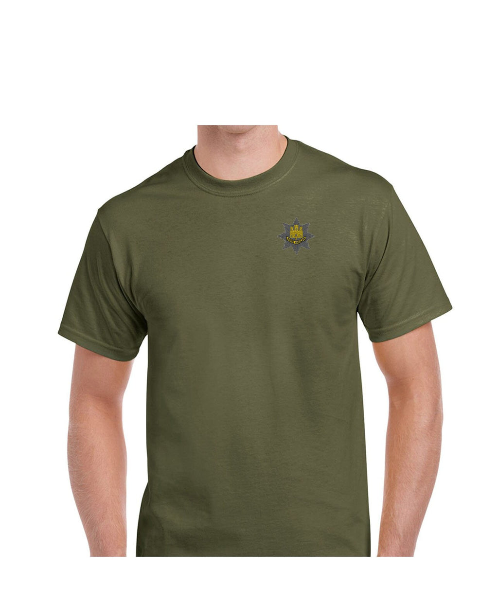 Royal Anglian Regiment Embroidered Cap Badge chest logo design T-SHIRT HOODIE SWEATSHIRT