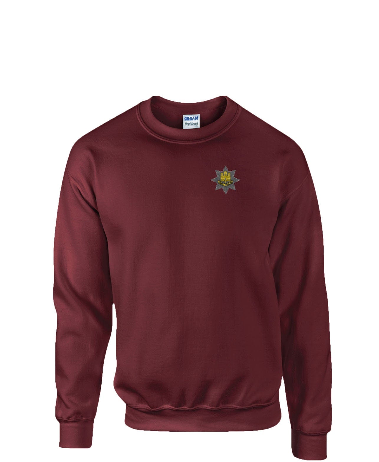Royal Anglian Regiment Embroidered Cap Badge chest logo design T-SHIRT HOODIE SWEATSHIRT