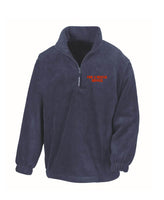 Embroidered Fire & rescue service Logo Micro Fleece full zip / Gilet / 1/4 Zipped Jacket