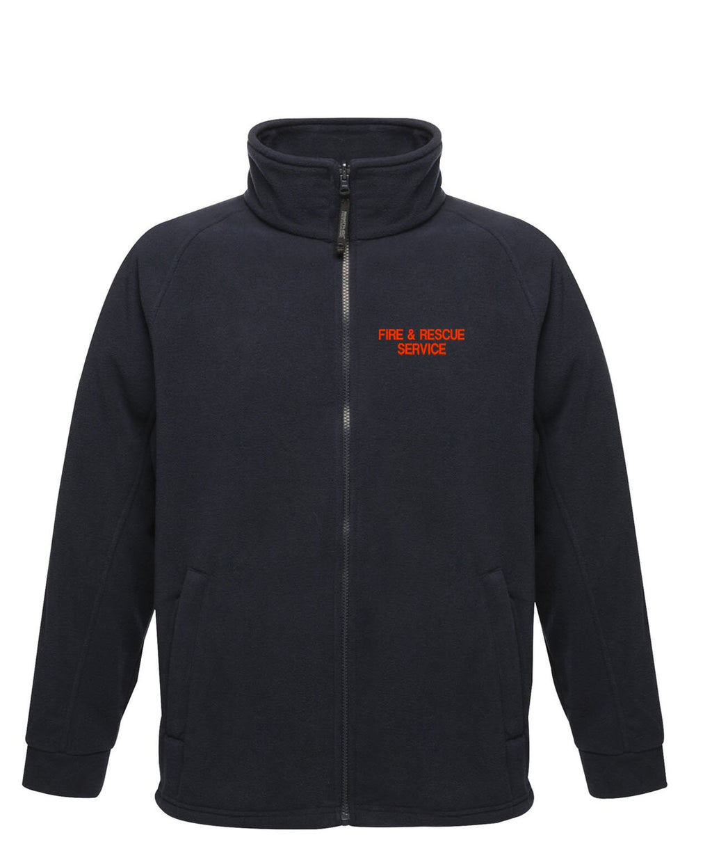 Embroidered Fire & rescue service Logo Micro Fleece full zip / Gilet / 1/4 Zipped Jacket