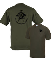 British Airborne Forces ABF - Wick Away Sports Moisture Double Printed T-Shirt - Para hercules wings pegasus parachutist para