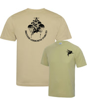 British Airborne Forces ABF - Wick Away Sports Moisture Double Printed T-Shirt - Para hercules wings pegasus parachutist para