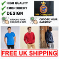 Embroidered Coastguards chest logo design T-SHIRT HOODIE SWEATSHIRT