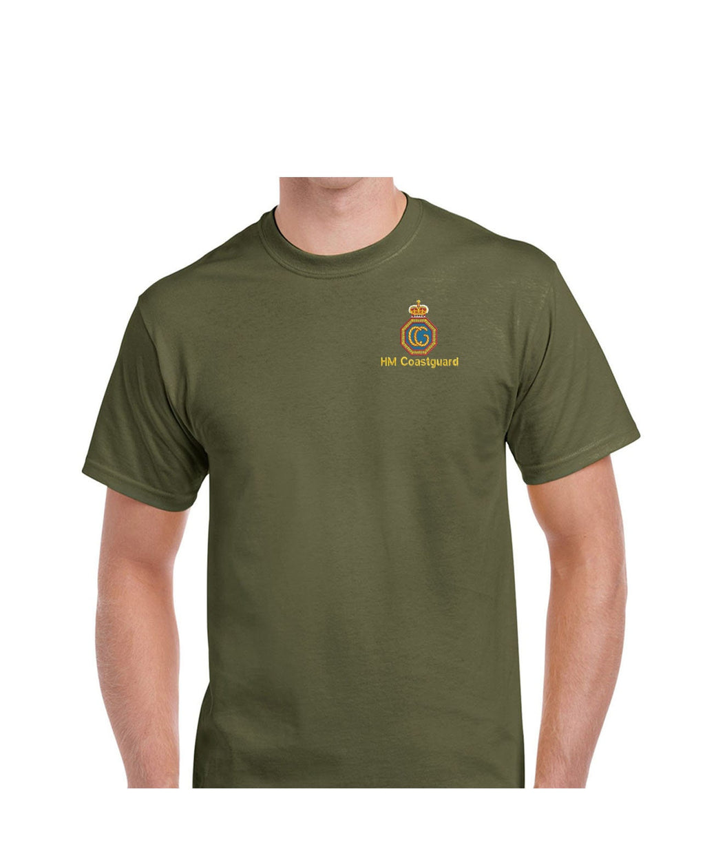 Embroidered Coastguards chest logo design T-SHIRT HOODIE SWEATSHIRT