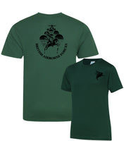 British Airborne Forces ABF - Wick Away Sports Moisture Double Printed T-Shirt - Para hercules wings pegasus parachutist para