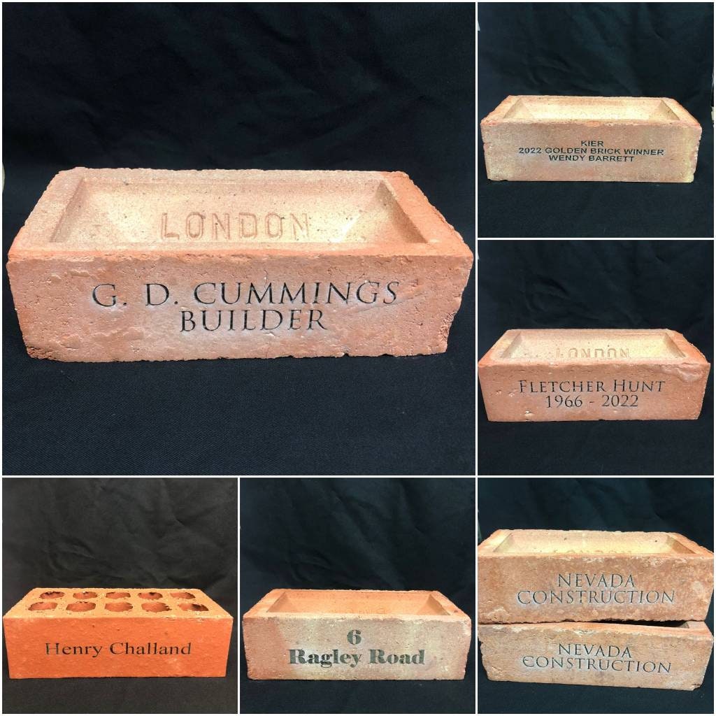 Engraved Personalised Classic London Brick - Ideal for a Special Gift Housewarming Charity Fundraising Memorials memoriam 9th anniversary
