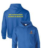 HM Coastguard Search & Rescue Service Chest motif and back print logo design emergency hmcg (t-shirt / sweatshirt / hood)