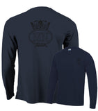 Merchant Navy MN Double Printed Wicking Wick Away Sports Moisture Tshirt - Long Sleeve Tshirt - Polo
