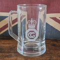 hm coastguard Beer - beer pint glass tankard 660ml logo glass tumbler engraved sandblast - we can engrave any design