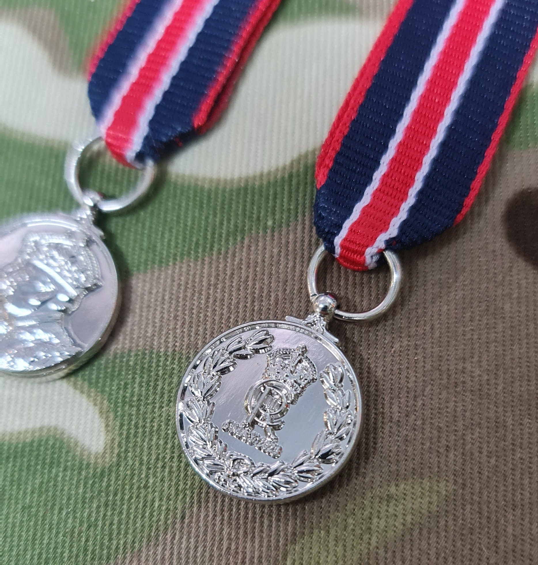 King Charles III Coronation Miniature Medal / mess dress / british army / kccm / KCM