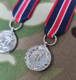 King Charles III Coronation Miniature Medal / mess dress / british army / kccm / KCM