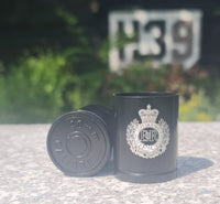 X2 (Pair) of Engraved -Metal Powder coated shell - replica 40mm UGL Grenade - Shot Shells - Approx 60ml