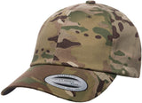 MC Velcro Patch - Baseball Low Profile CAP HAT Official Licensed multicam yupoong- adjustable back