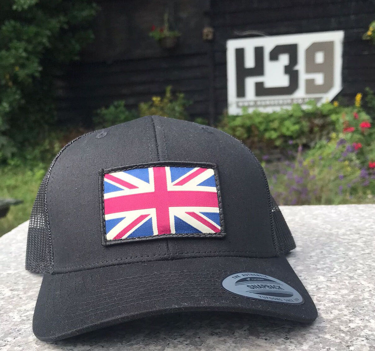 Colour Union Jack patch stitched cap Hat Flexfit yupoong multicam Camouflage classic trucker style snapback - flag