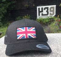 Colour Union Jack patch stitched cap Hat Flexfit yupoong multicam Camouflage classic trucker style snapback - flag