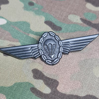 Fallshirmjager Parachutist / Paratrooper Jump Wings Metal badge brooch - Choose your grade