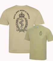 Royal Army Medical Service - Wick Away Sport Moisture Double Printed T-Shirt - Long sleeve T - Polo-snake RAMS