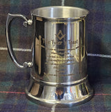 Masonic freemason tylers toast / Engraved Stainless Steel Tankard | Army | Military | Personalised Gift For Him