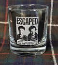 Home alone wanted poster wet bandits- Engraved Whiskey Tumbler Glass 330ml