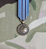 NATO KAITSEL / Estonia (Op Cabrit) Miniature Medal / mess dress / british army