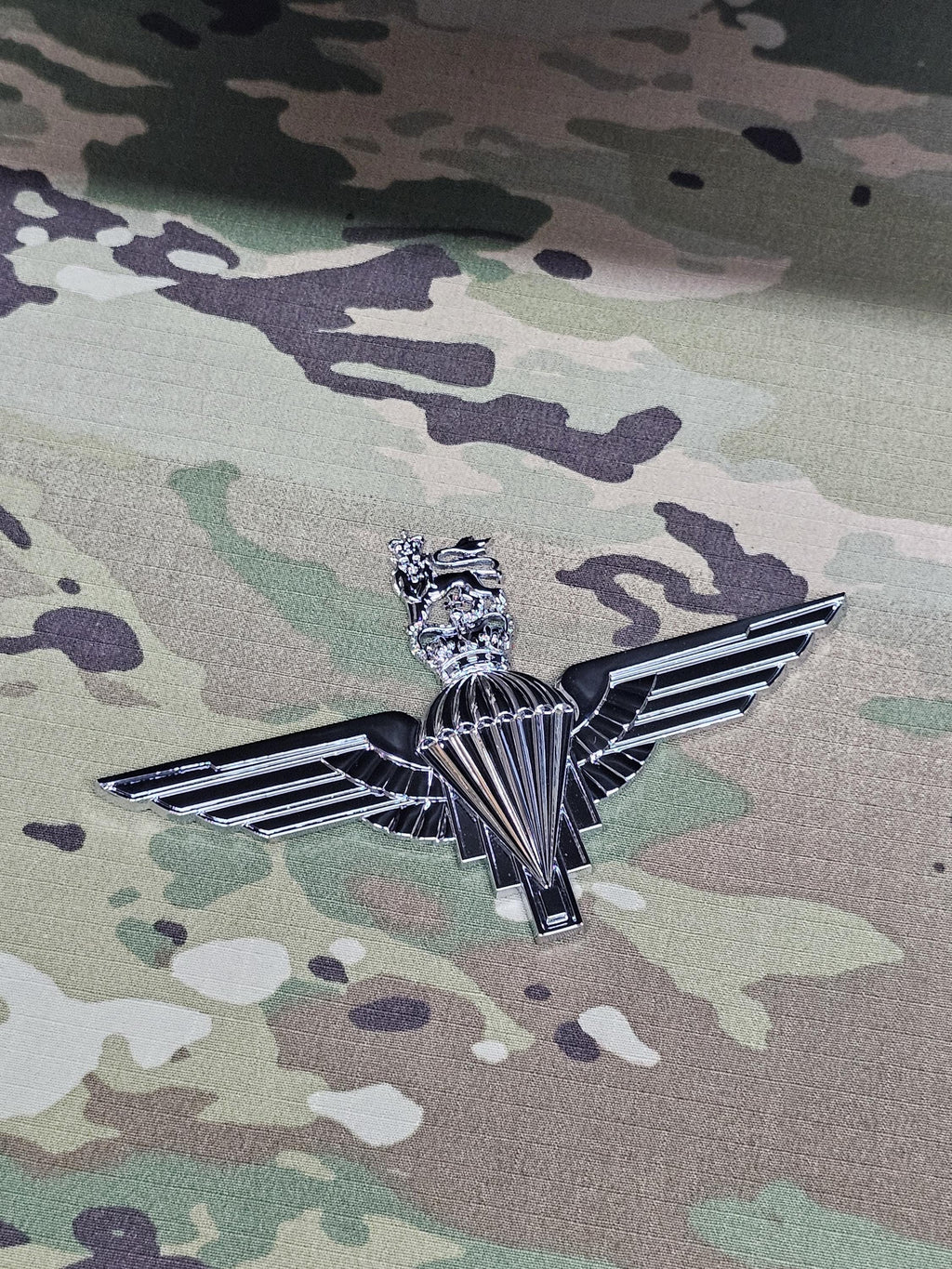 Parachute Regiment - British Airborne Forces - Chrome ABS 3D automobile / car / Truck / Decal / logo