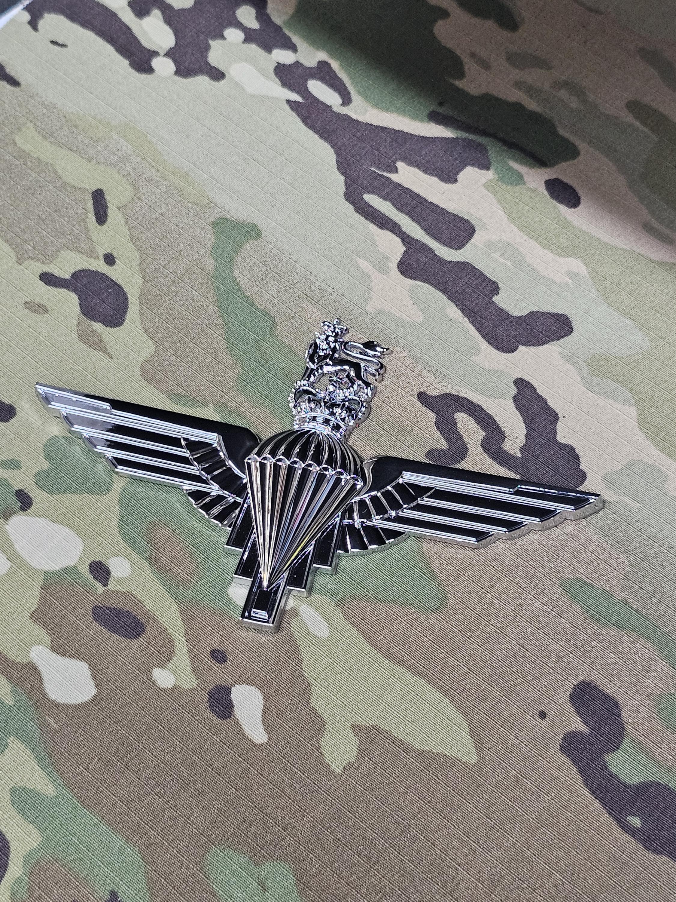 Parachute Regiment - British Airborne Forces - Chrome ABS 3D automobile / car / Truck / Decal / logo