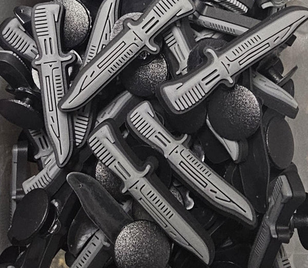 SA80 Bayonet - Shoe charm - clog / water shoe - novelty charm / gem / logo customise your footwear