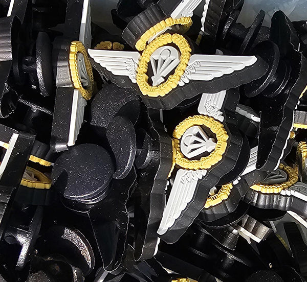 German Fallshirmjager Paratrooper Wing - Shoe charm - clog / water shoe - novelty charm / gem / logo
