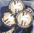 Op Telic / Iraq - Shoe charm - clog / water shoe - novelty charm / gem / logo customise your footwear