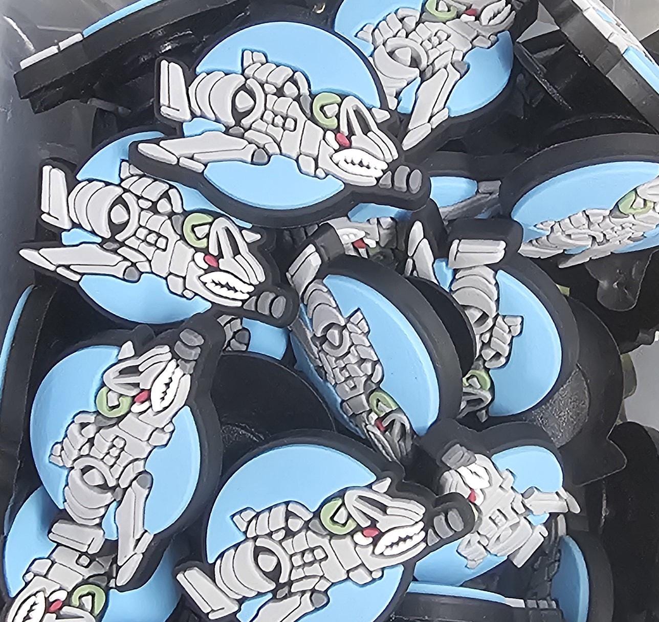 a10 warthog tank buster airplane- Shoe charm - clog / water shoe - novelty charm / gem / logo customise your footwear