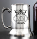 Merchant Navy / MN / Engraved Stainless Steel Tankard | Personalised Gift For Him