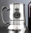 HM Coastguard / Engraved Stainless Steel Tankard | Personalised Gift For Him