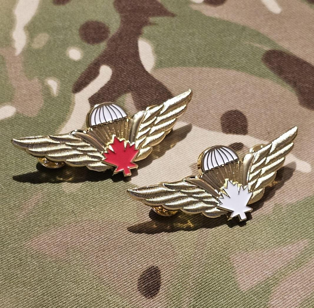 Canada / Canadian - Brevet / Parachutist / Paratrooper Jump Wings - Metal