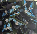 British Parachutist Wing - Shoe charm - clog / water shoe - novelty charm / gem / logo