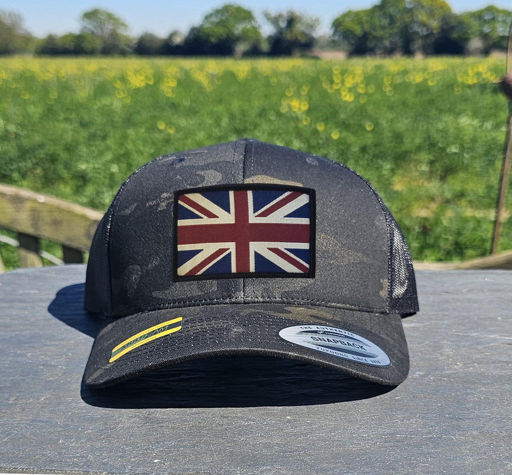 High quality woven patch, TRUCKER style BASEBALL CAP mesh back Hat Flexfit snap back trucker cap yupoong