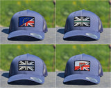 High quality woven patch, TRUCKER style BASEBALL CAP mesh back Hat Flexfit snap back trucker cap yupoong