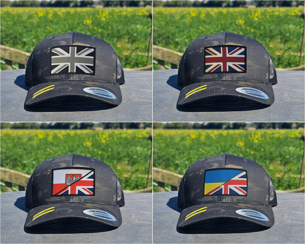 High quality woven patch, TRUCKER style BASEBALL CAP mesh back Hat Flexfit snap back trucker cap yupoong