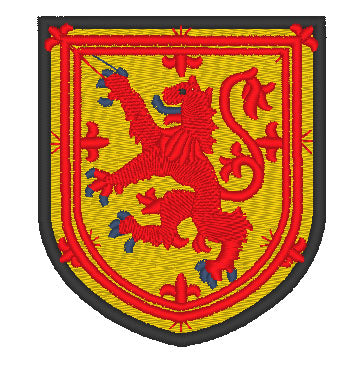 Schottisches Wappen - Gesticktes Logo / Design - Wähle dein Kleidungsstück