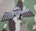 Niederländische Fallschirmspringer-/Fallschirmjäger-Sprungflügel aus Metall – B-Flügel (Basic)