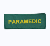 Rettungsdienst-Abzeichen / Patch 40mm x 100mm - Rettungssanitäter