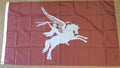 Limited Edition - 16 Air Assault Brigade Pegasus Airborne Flag 5ft x 3ft