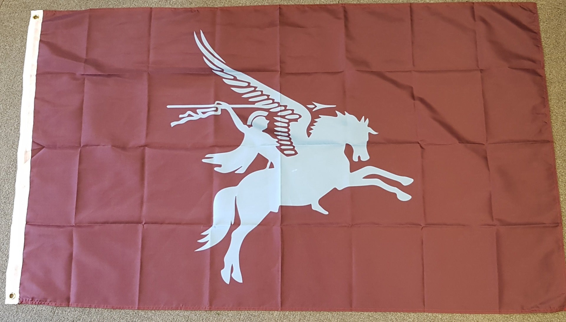 Limited Edition - 16 Air Assault Brigade Pegasus Airborne Flag 5ft x 3ft