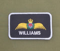 Pilot Wings - Civil Aviation Authority (CAA) / Private Pilots License (PPL) - Pilot / Aircrew Style Name Tag Chest Identification Badge (Choose your Colour)