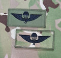 Griechisches / griechisches Airborne Parachutist Qualification Wings Badge / Patch