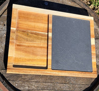 Engraved Slate / Wood Charcuterie Serving Board