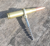 Engraved / Personalised .50 Cal Machine Gun Bullet Cork Screw Bottle Opener